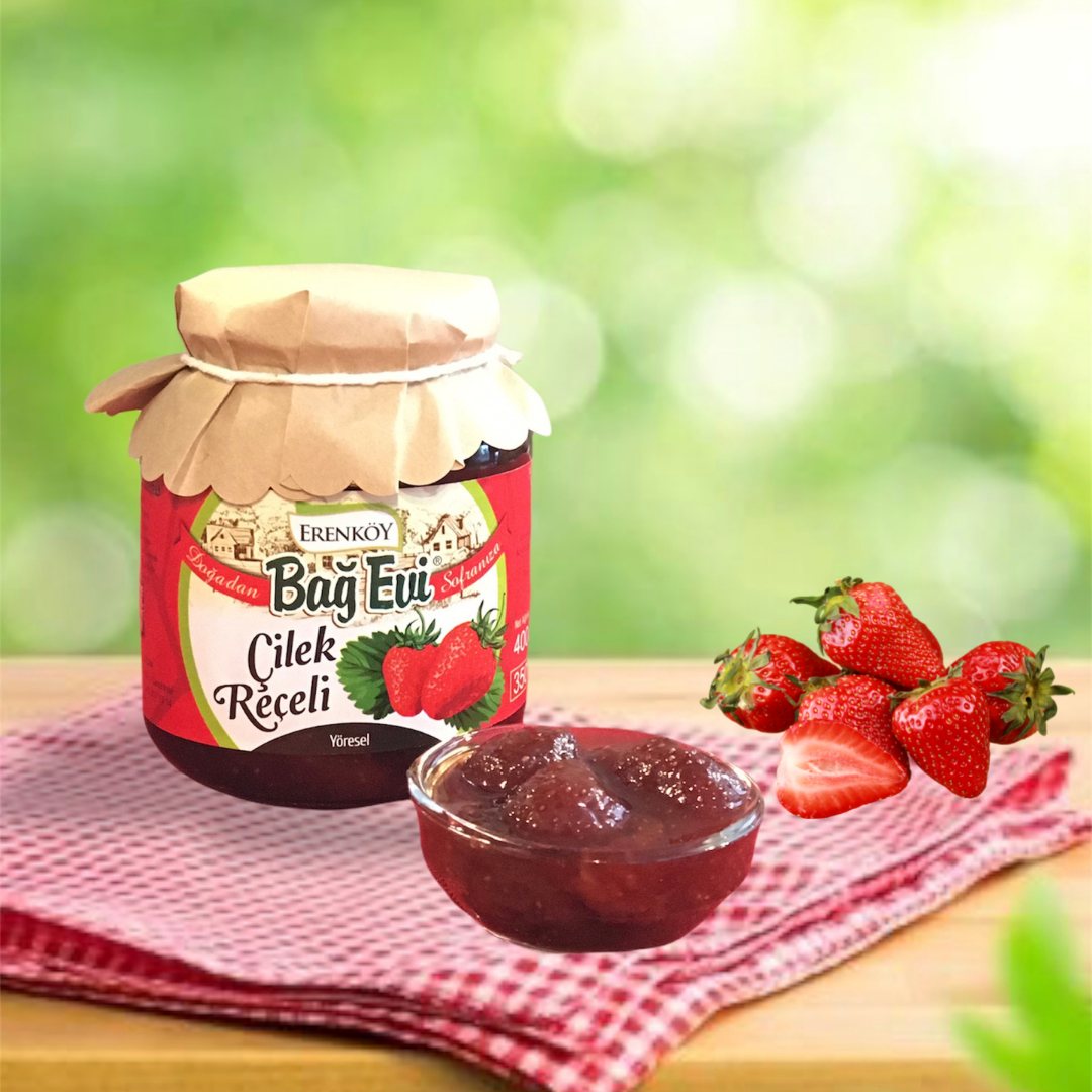 Çilek Reçeli 400 Gr
