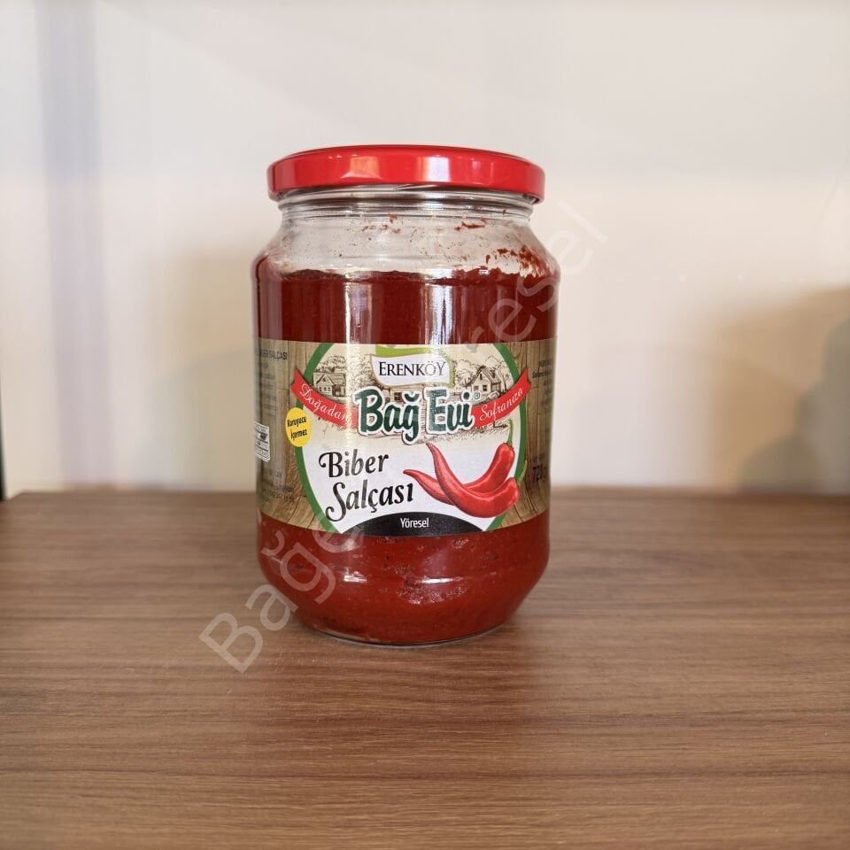 720gr Tatlı Biber Salçası (yeni sezon)