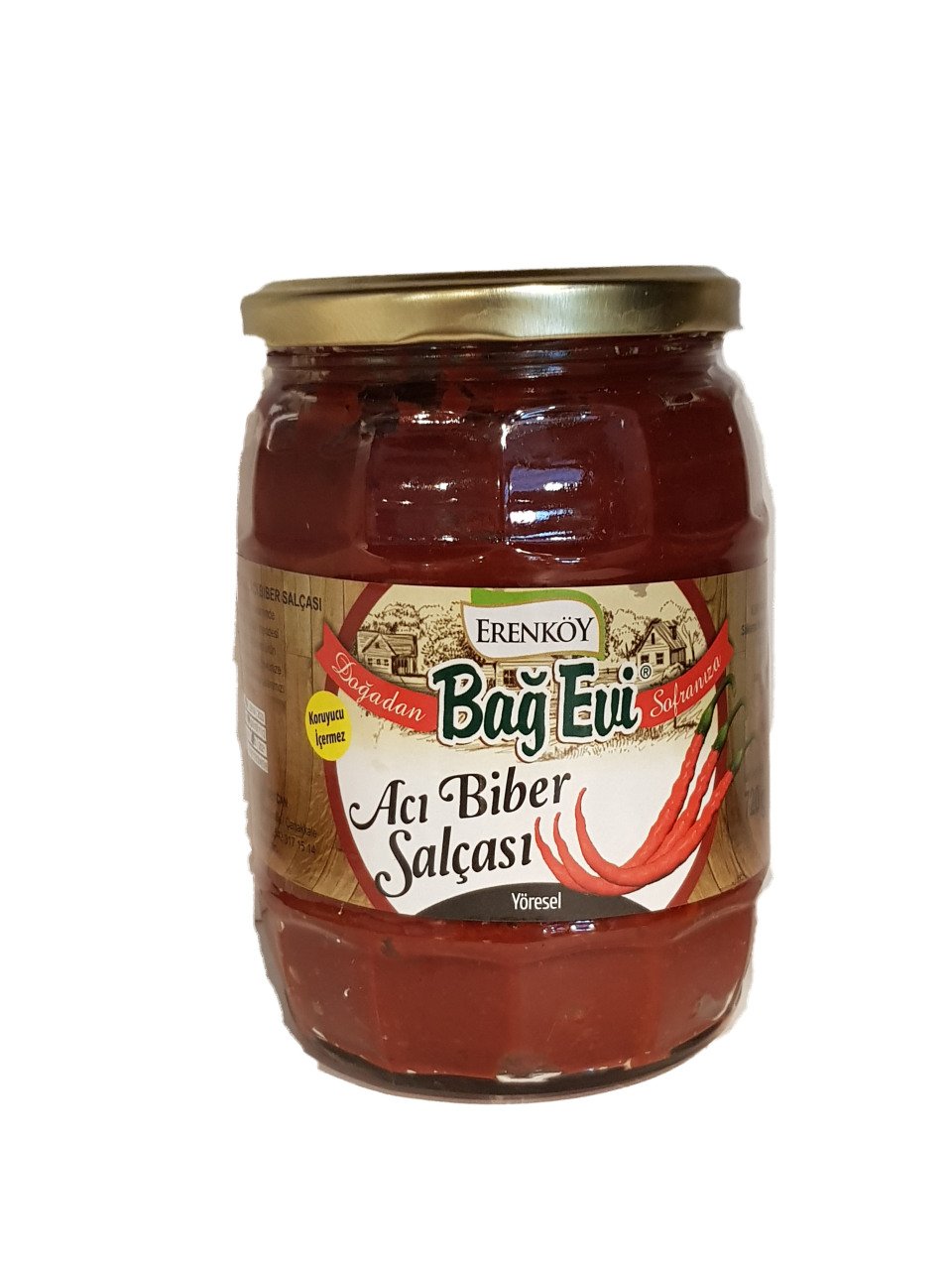 Acı Biber Salçası 720 Gr (yeni sezon)