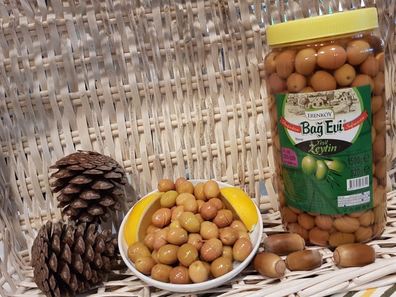 Yeşil  Zeytin 1 Kg