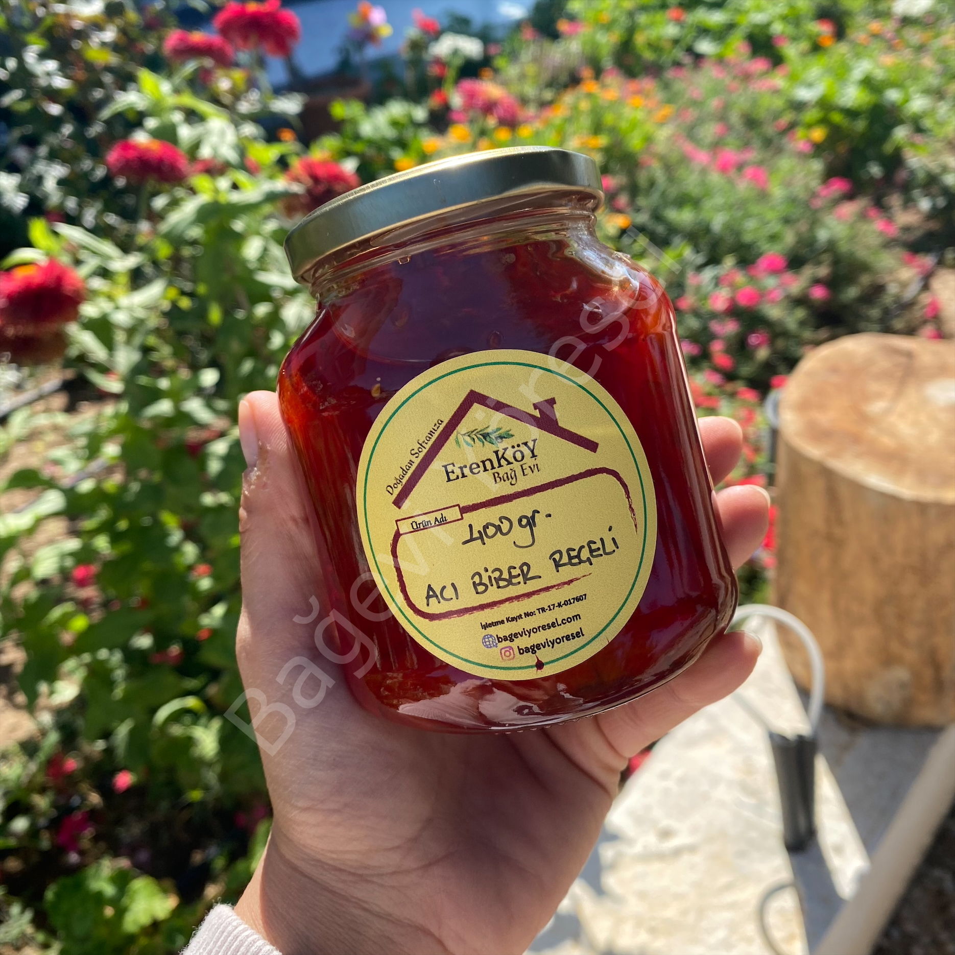 Acı Biber Reçeli 400 Gr