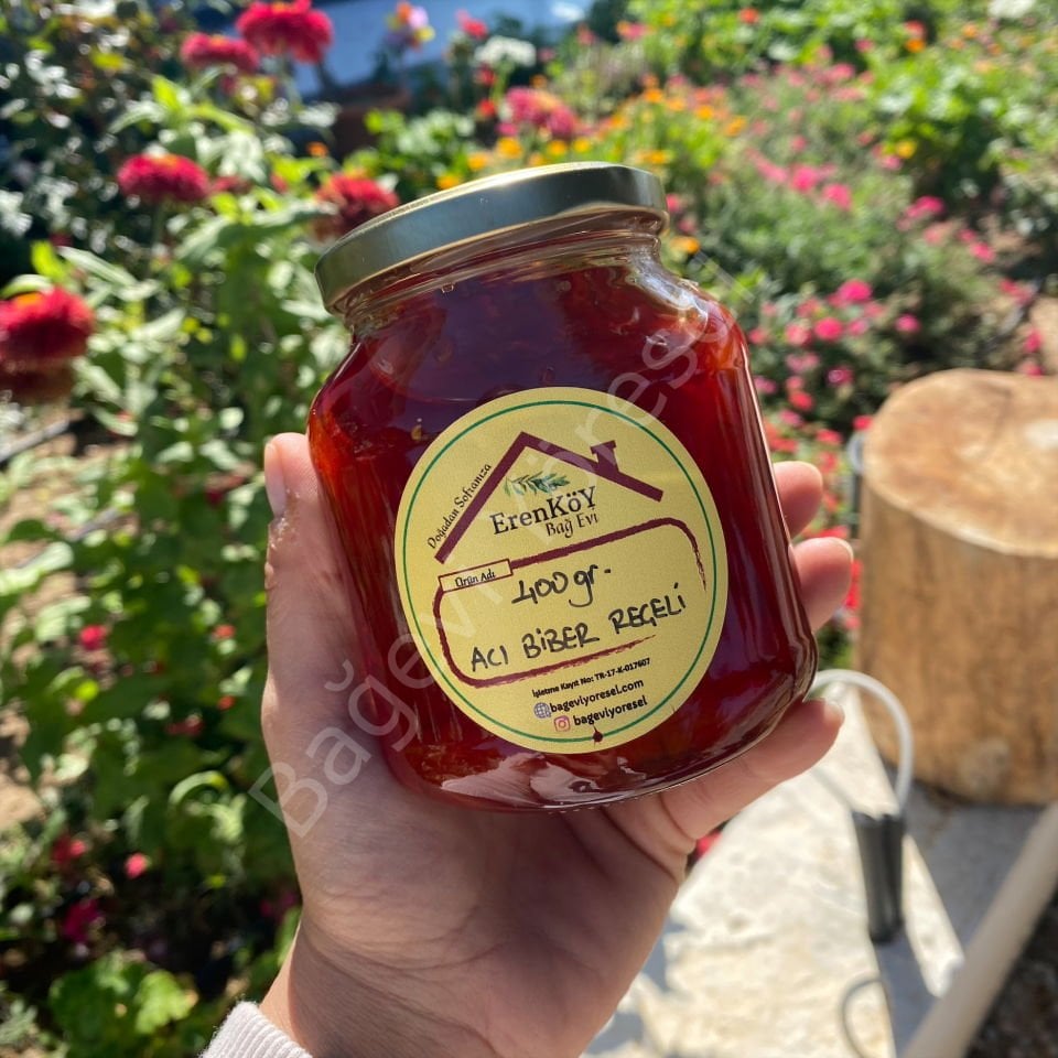 Acı Biber Reçeli 400 Gr