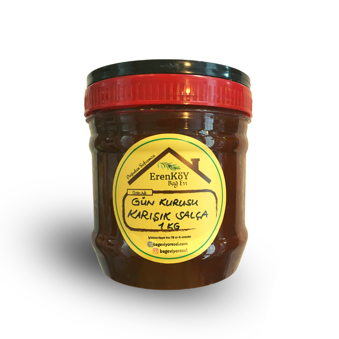 *YENİ SEZON*Karışık Salça 1kg GÜNKURUSU