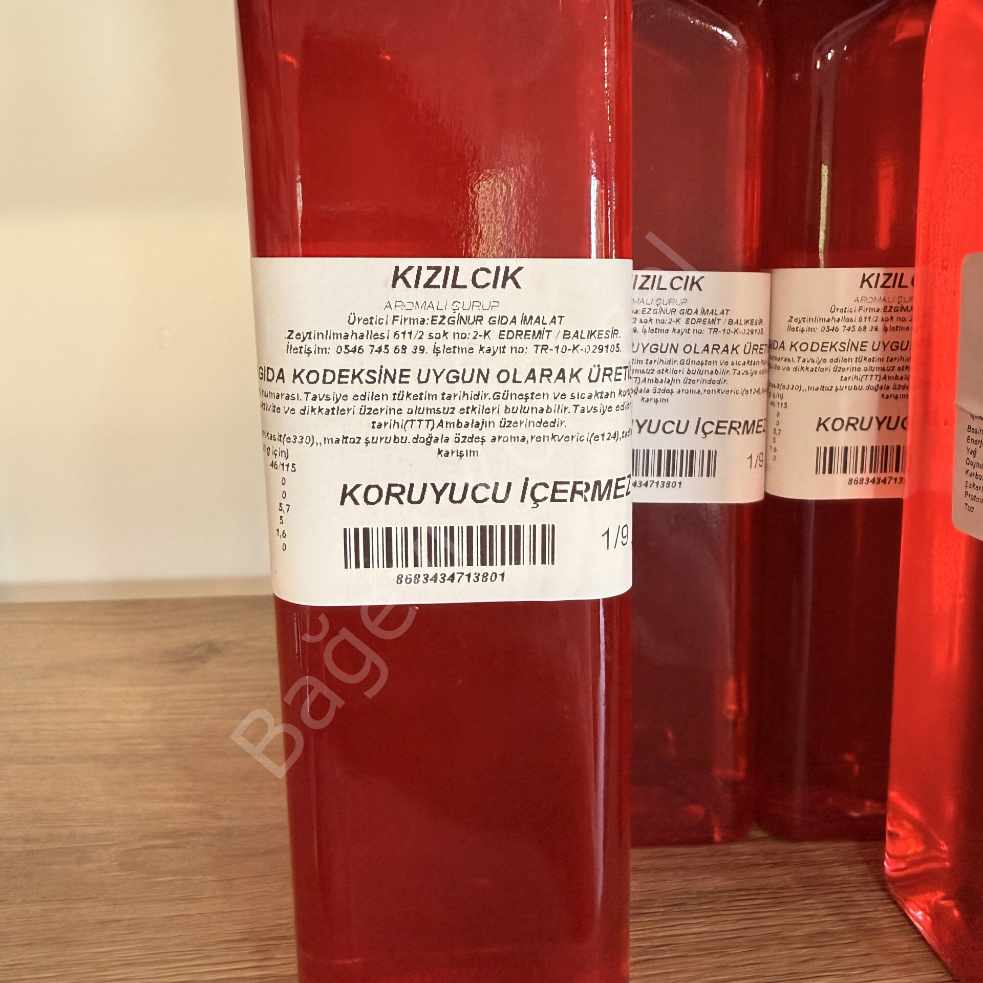 Kızılcık Şurubu 650 gr
