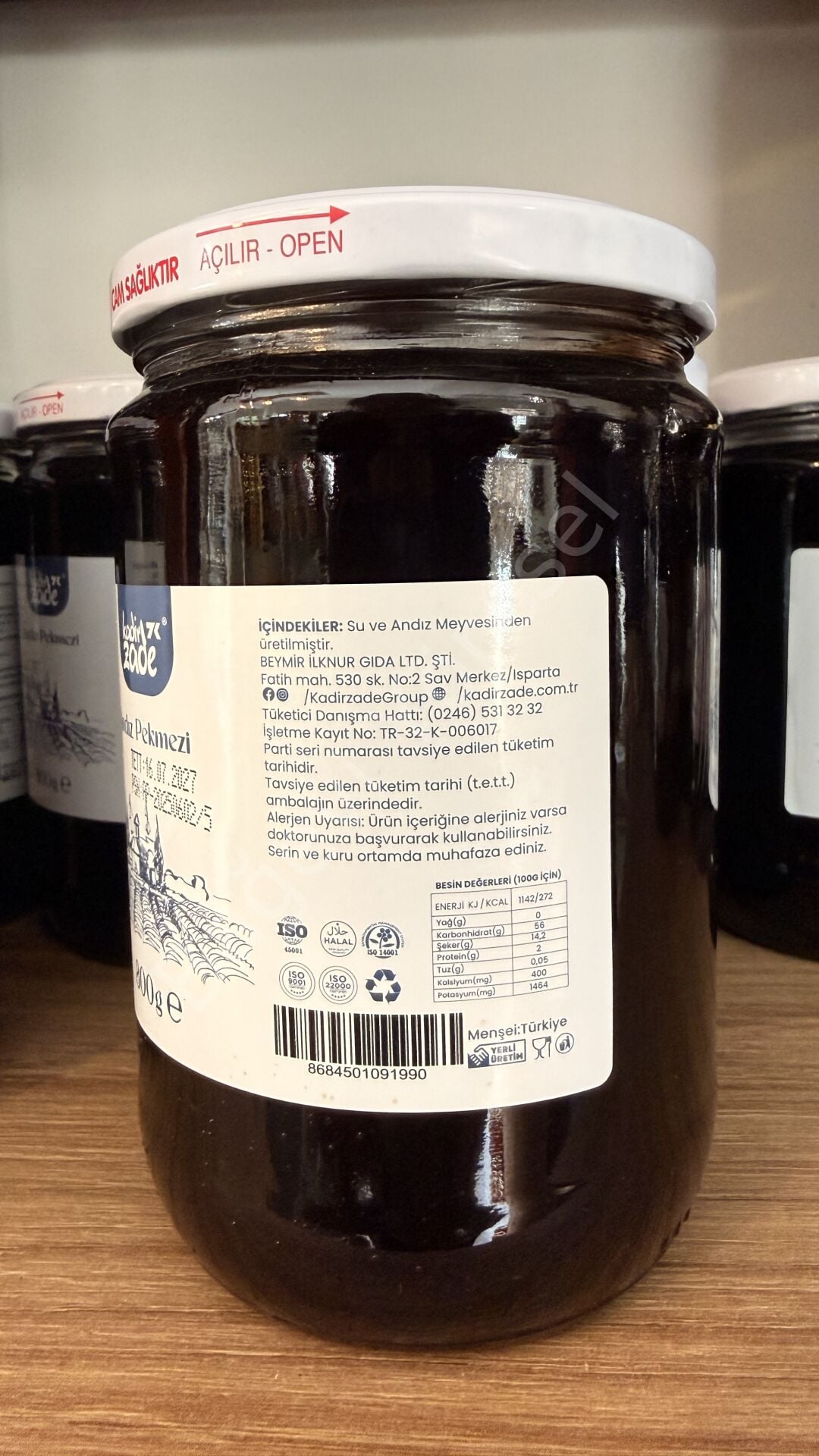 Andız Pekmezi 800gr