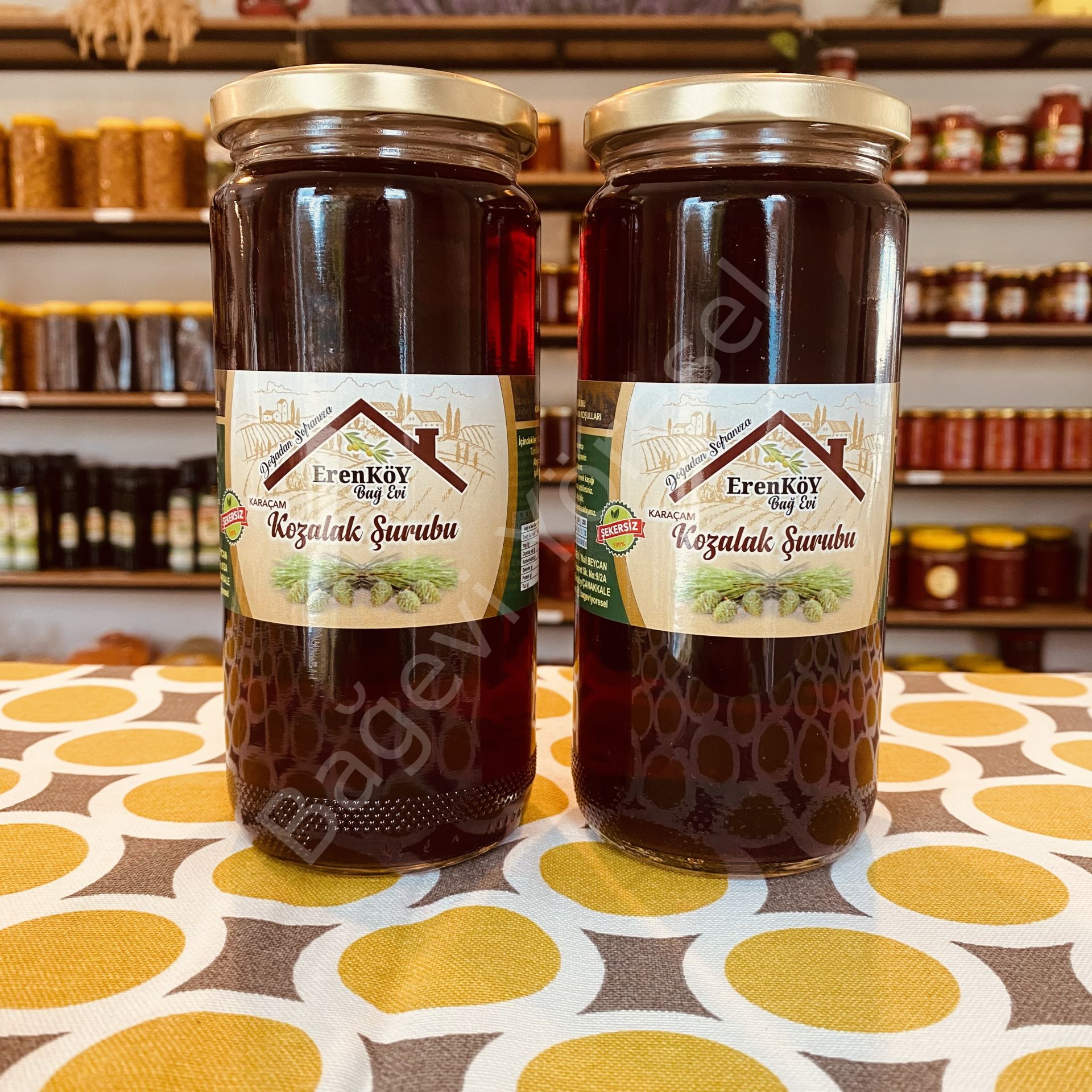 2li 450gr Kozalak Şurubu Paketi