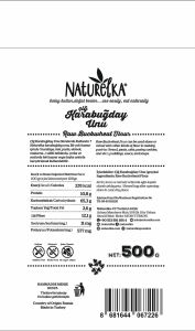Çiğ Karabuğday Unu (Glutensiz) 500Gr