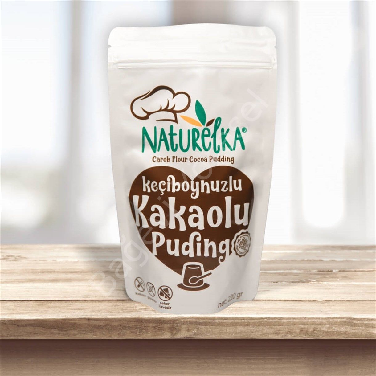 Keçiboynuzlu Kakaolu Puding (glutensiz) 220Gr