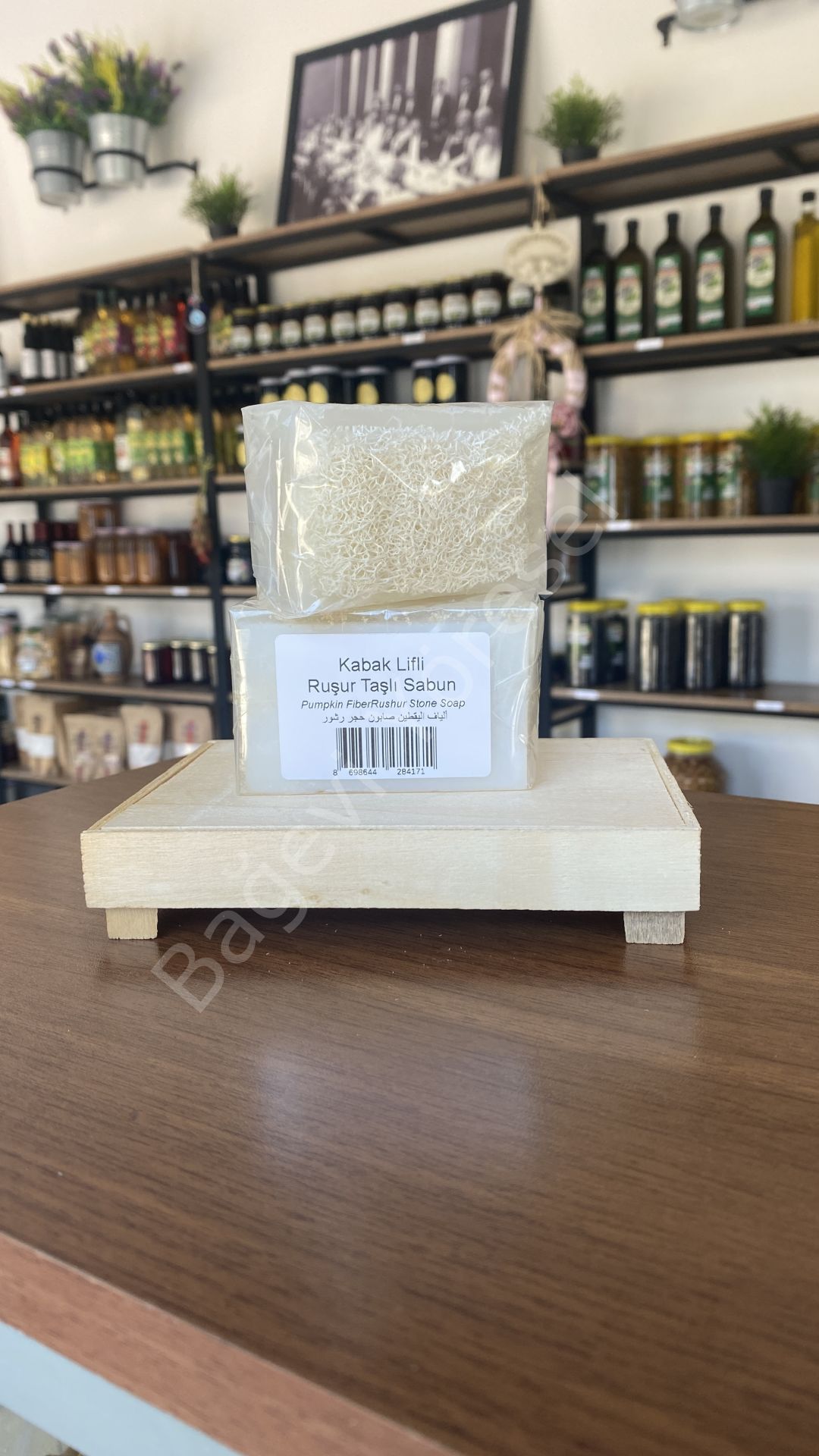 Kabak Lifli Rüşur Taşlı Sabun