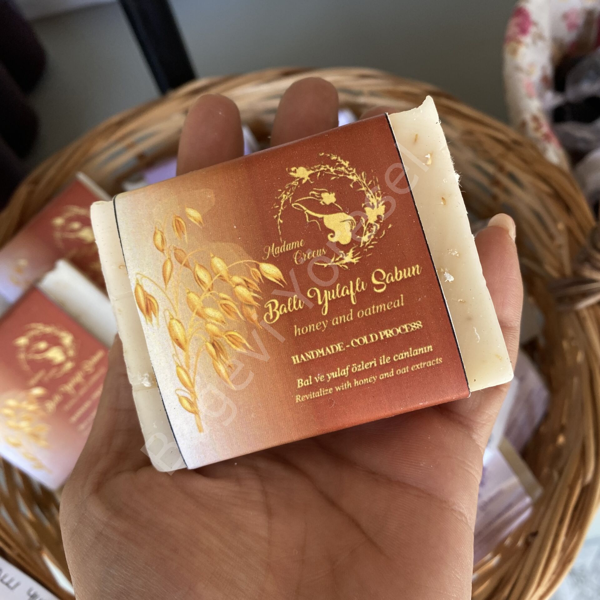 Ballı Yulaflı Sabun / El Yapımı