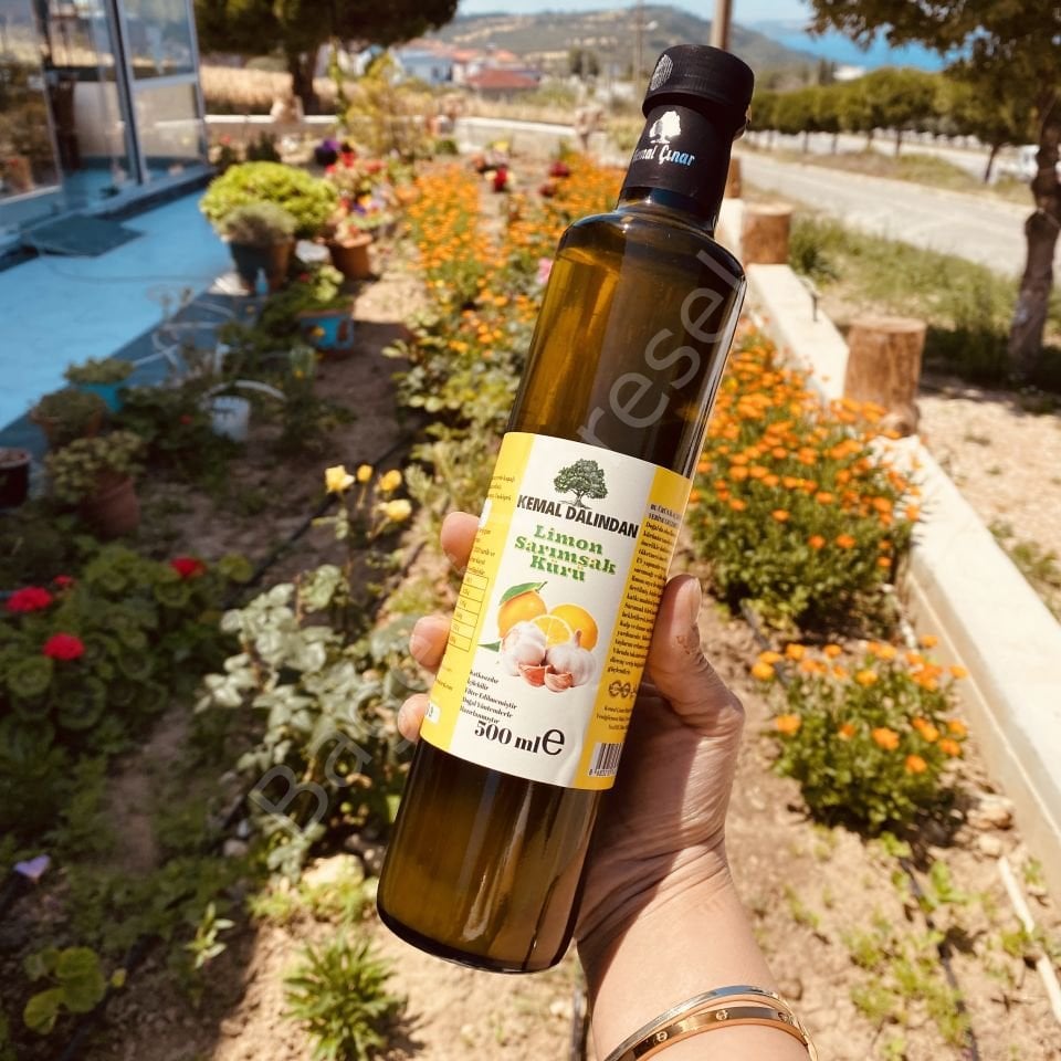 Limon Sarımsak Kürü 500ml