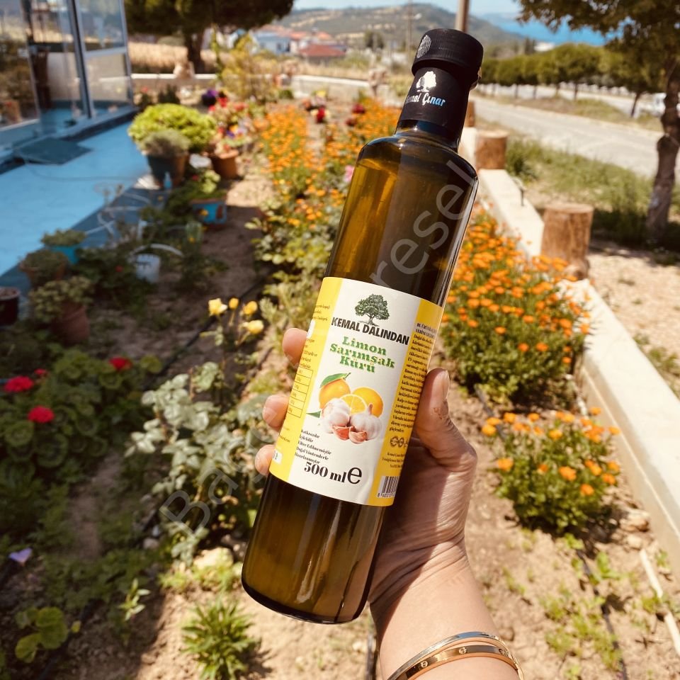 Limon Sarımsak Kürü 500ml