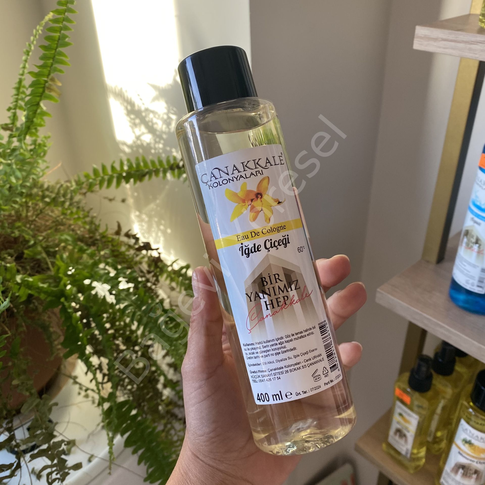 İğde Çiçeği Kolonyası 400ml