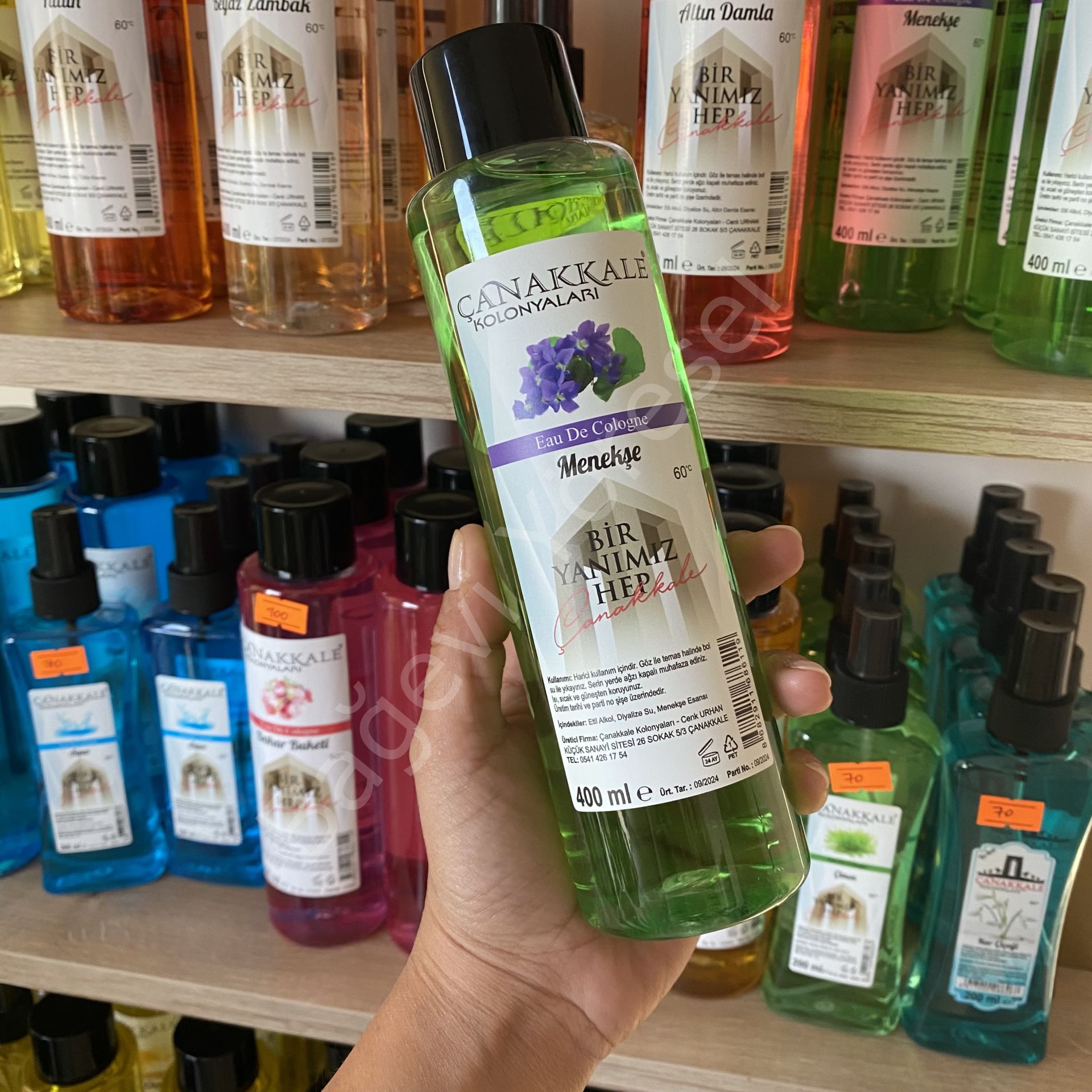 Menekşe Kolonyası 400ml