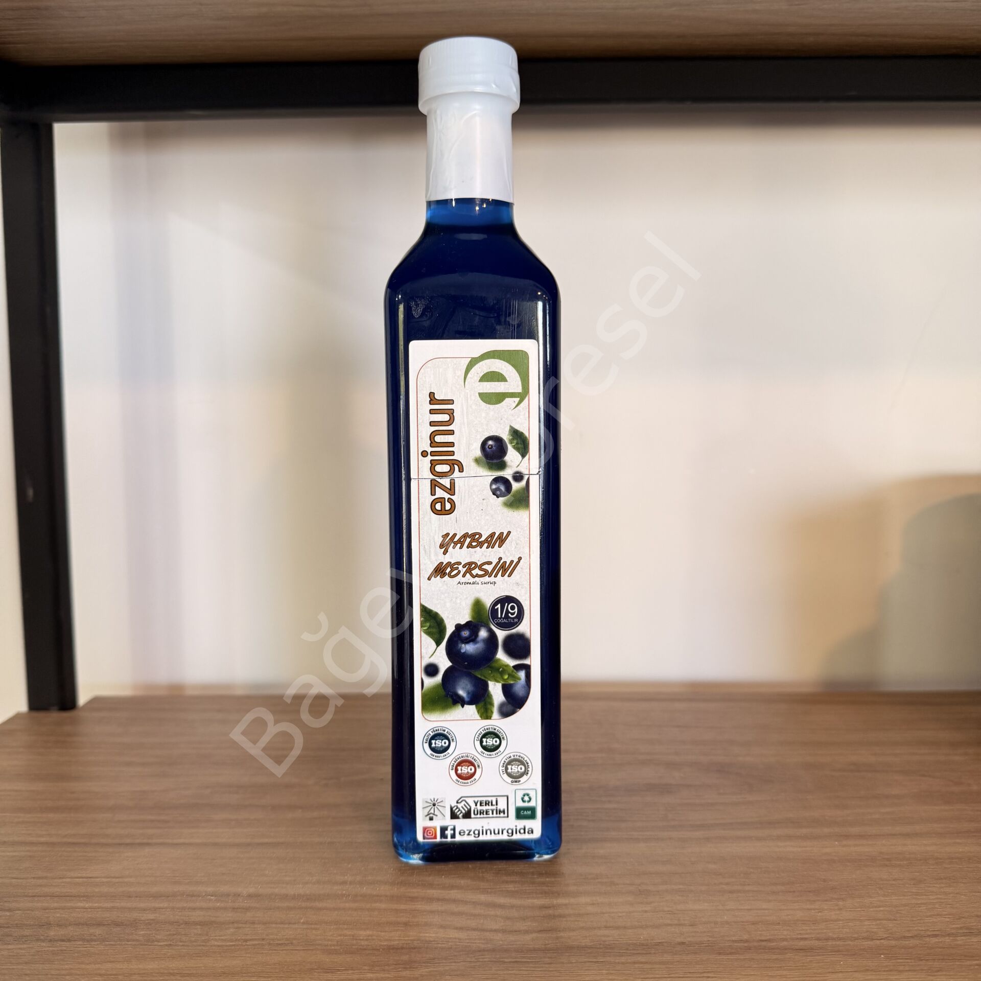 YABAN MERSİNİ ŞURUBU ( yabanmersini özü) 650gr