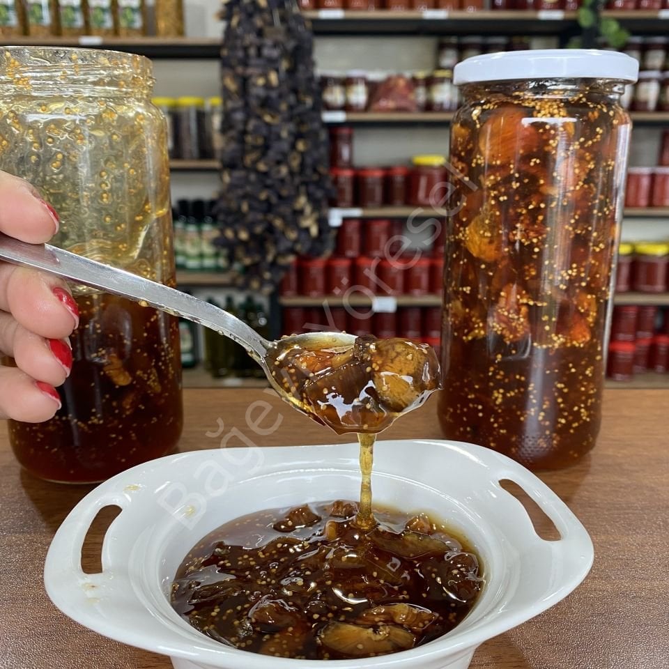 Cevizli Kuru İncir Reçeli 400gr