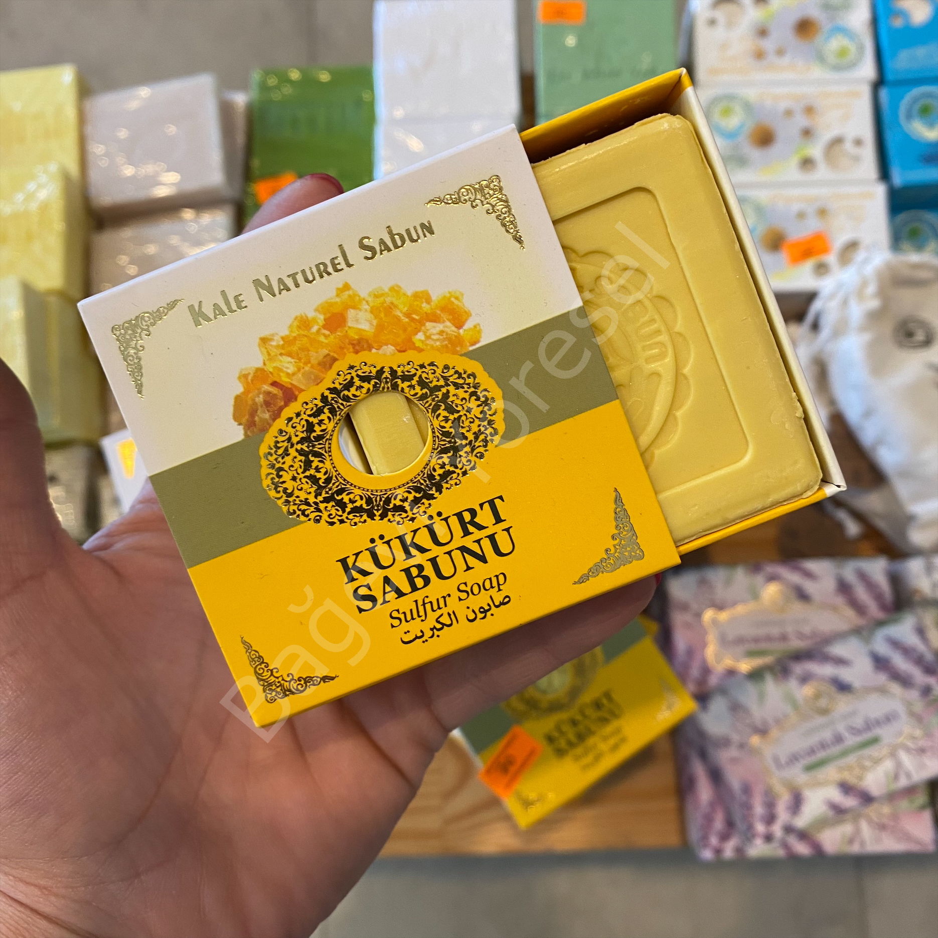 Çekmeceli Sabunlar 125gr ** Çeşit Seçiniz KÜKÜRT