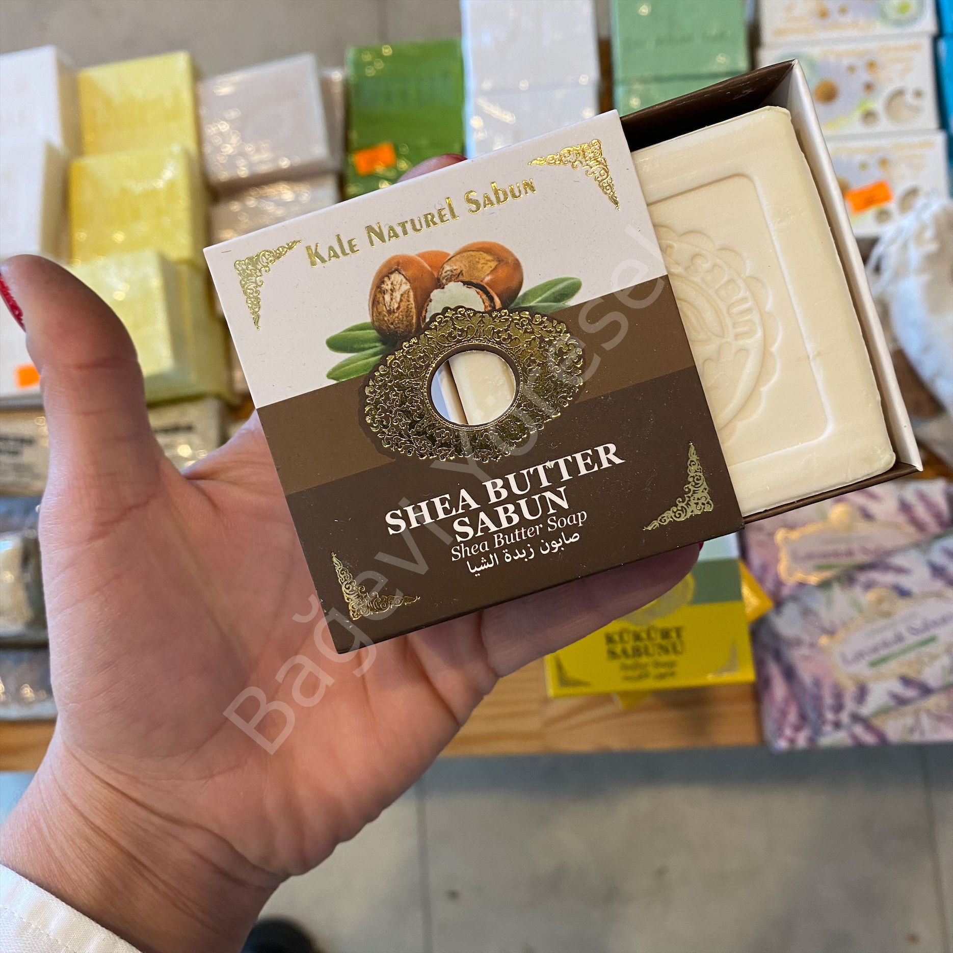 Çekmeceli Sabunlar 125gr ** Çeşit Seçiniz SHEA BUTTER