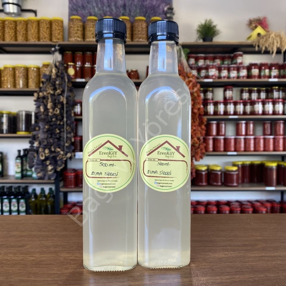 Elma Sirkesi 500ml (2Li Paket)