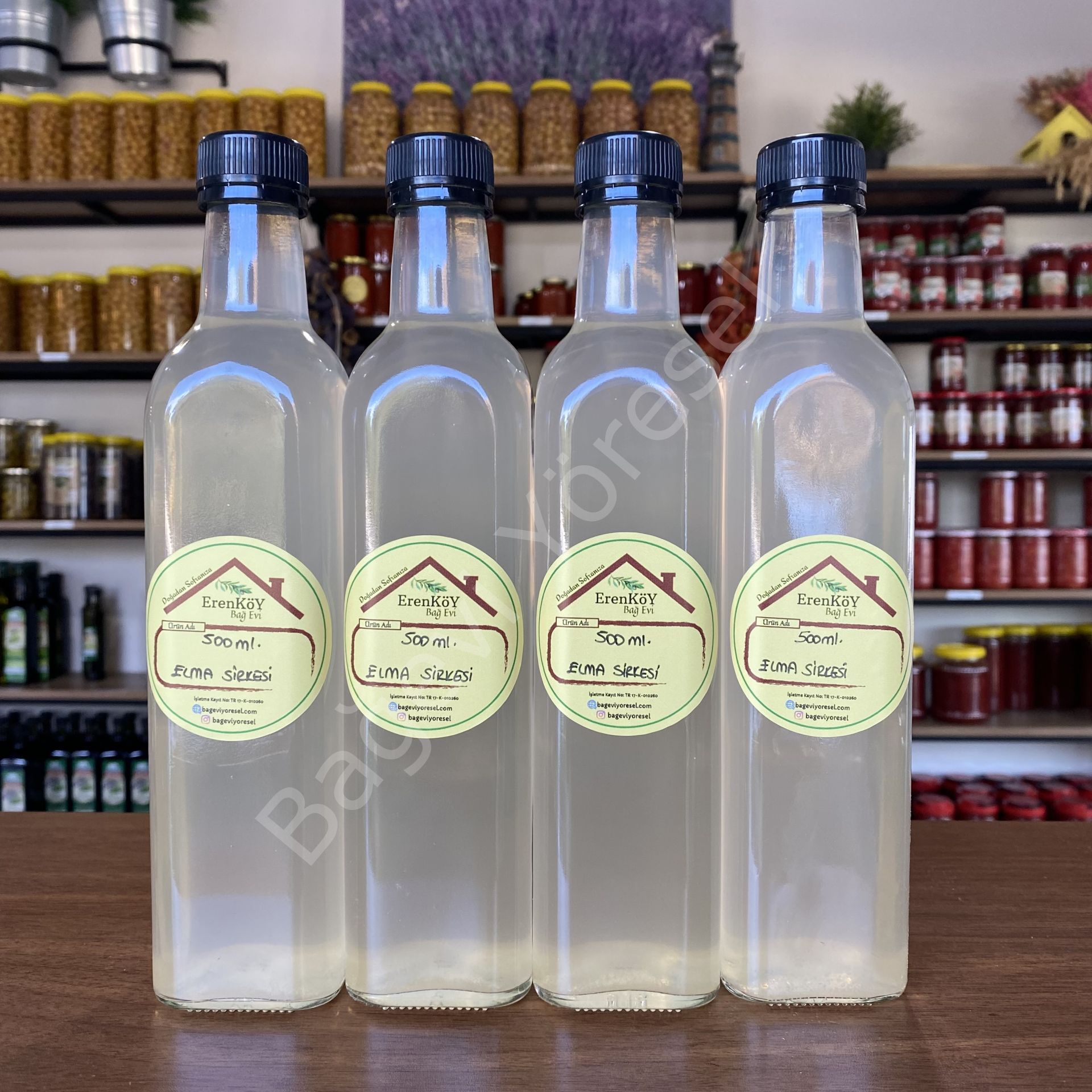 Elma Sirkesi 500ml (4lü paket)