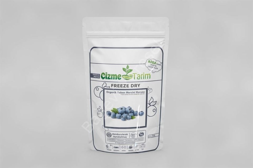 Kurutulmuş Yaban Mersini 20gr (freeze dried)