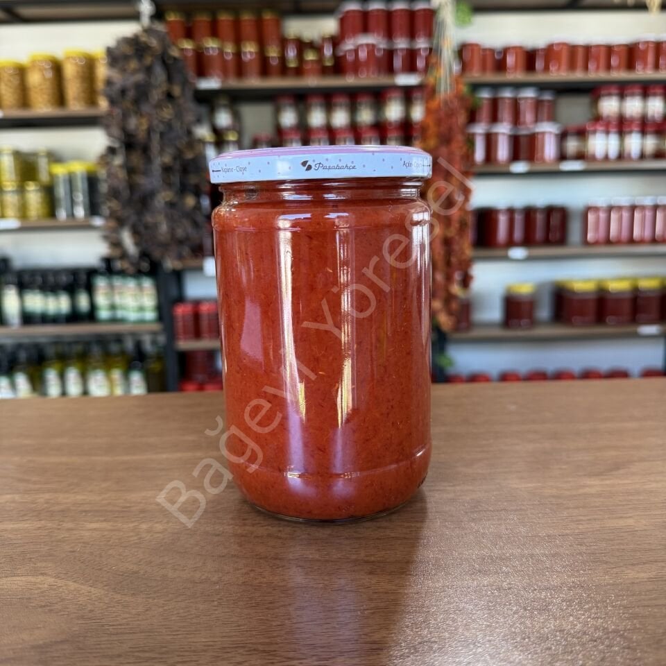 Az Tuzlu  Kahvaltılık Biber Salçası 600gr