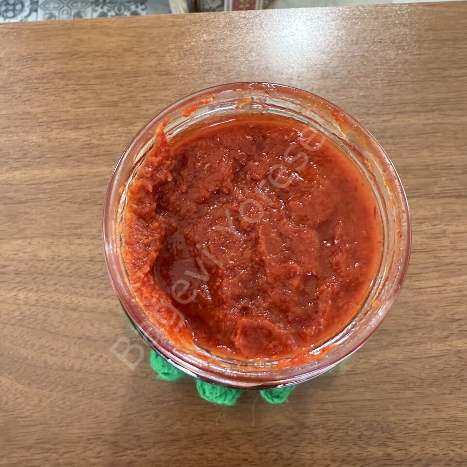 Az Tuzlu  Kahvaltılık Biber Salçası 600gr