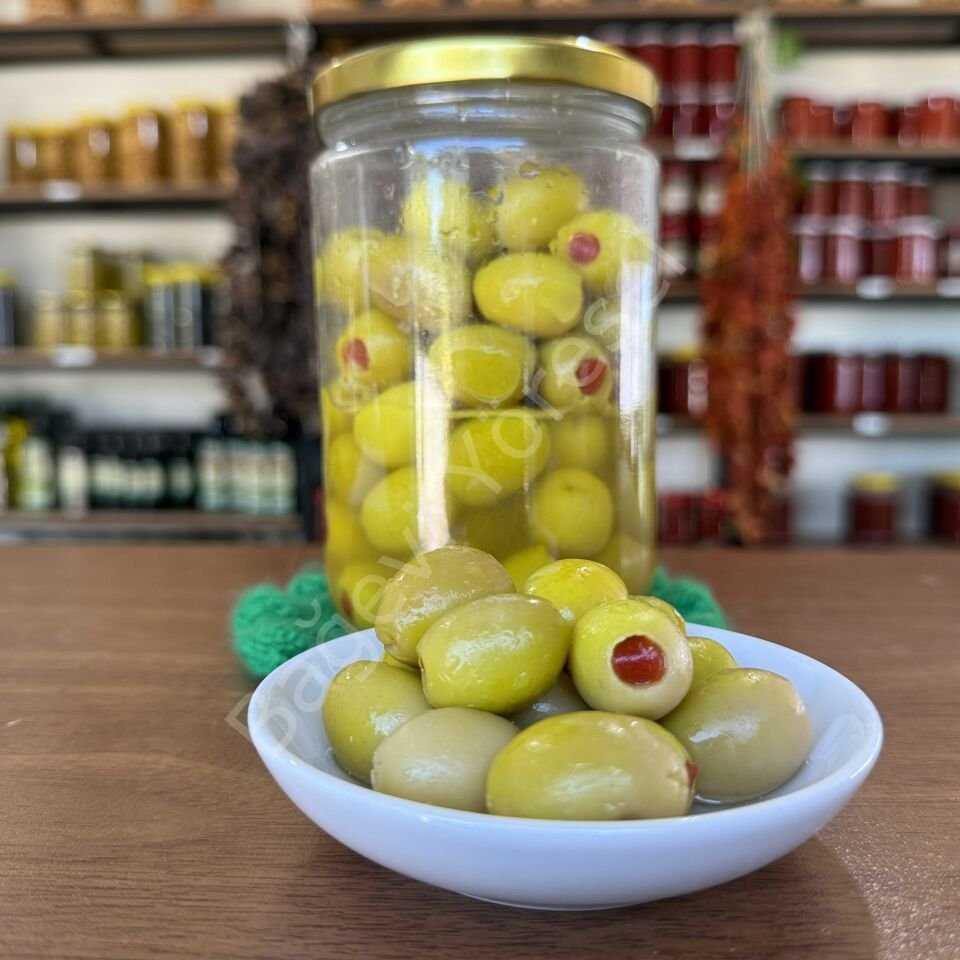 Biber Dolgulu -Zerdeçallı Zeytin 300gr