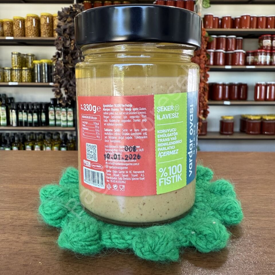 %100 Fıstık Ezmesi