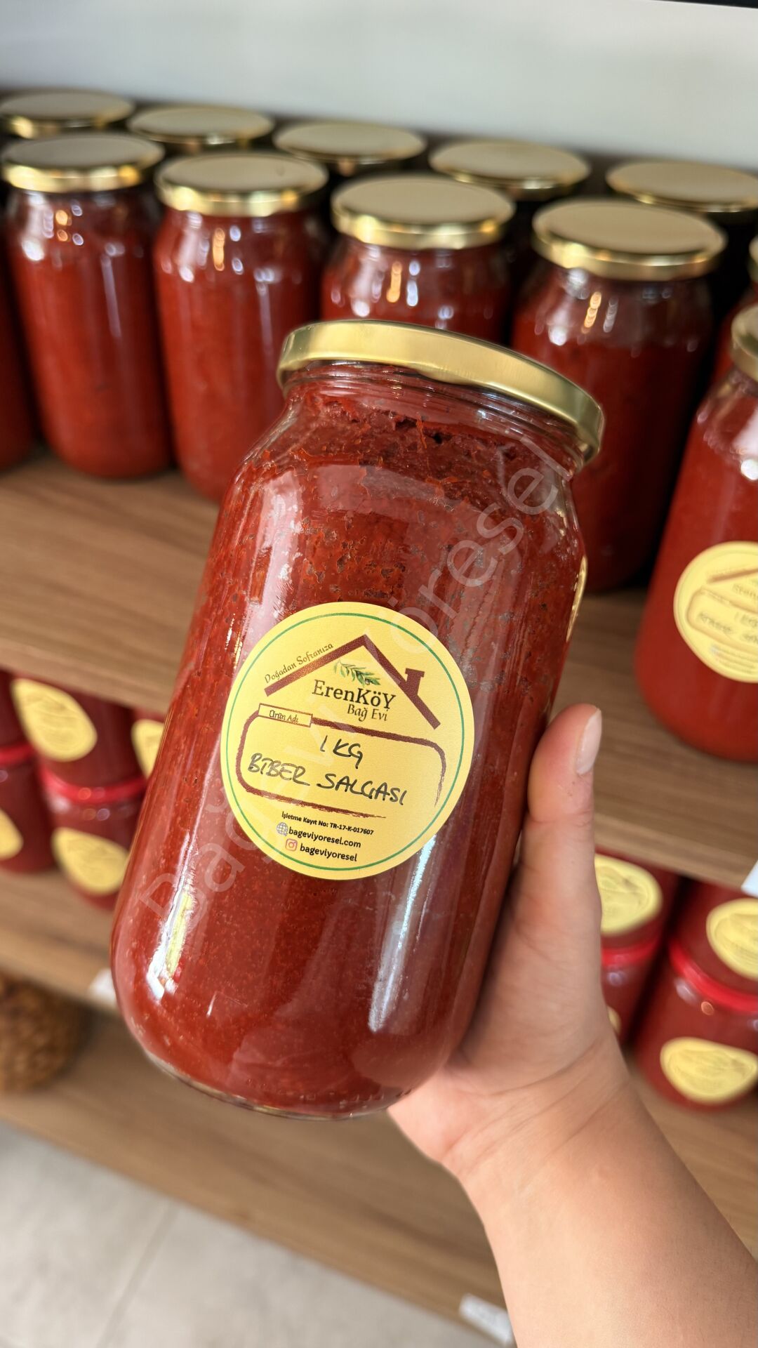1000gr Tatlı Biber Salçası *yeni sezon