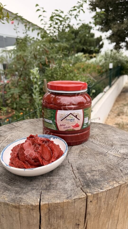 1600gr Tatlı Biber Salçası (yeni sezon)