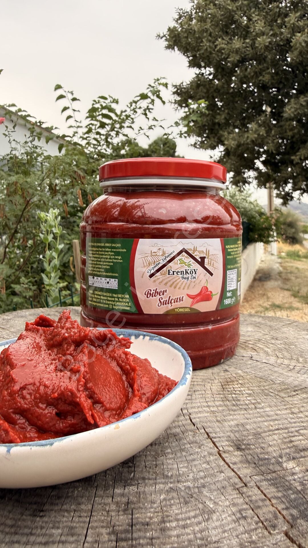 1000gr Tatlı Biber Salçası (yeni sezon)
