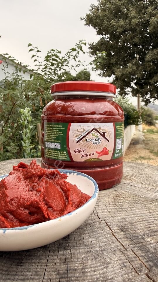 1600gr Tatlı Biber Salçası (yeni sezon)