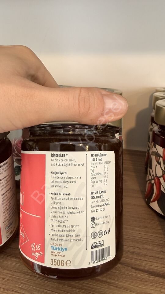 Gül Reçeli 350gr